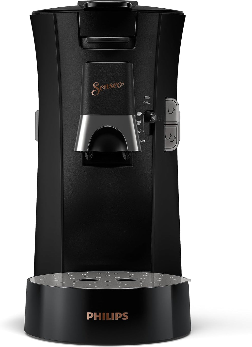 Senseo Select CSA240/60 – Kaffeepadmaschine mit Kaffeestärkewahl Plus, Memo-Funktion, Schwarz