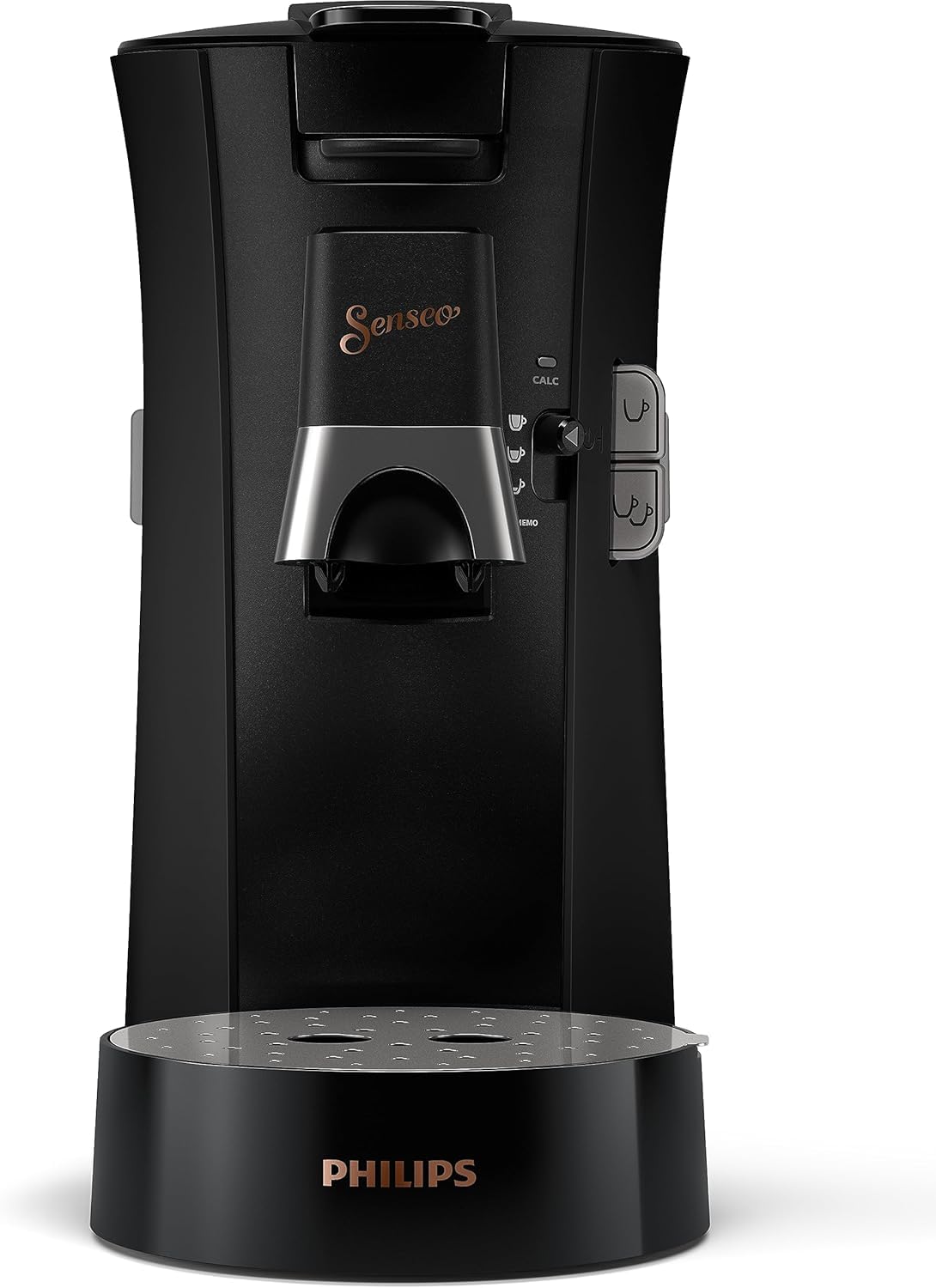 Senseo Select CSA240/60 – Kaffeepadmaschine mit Kaffeestärkewahl Plus, Memo-Funktion, Schwarz