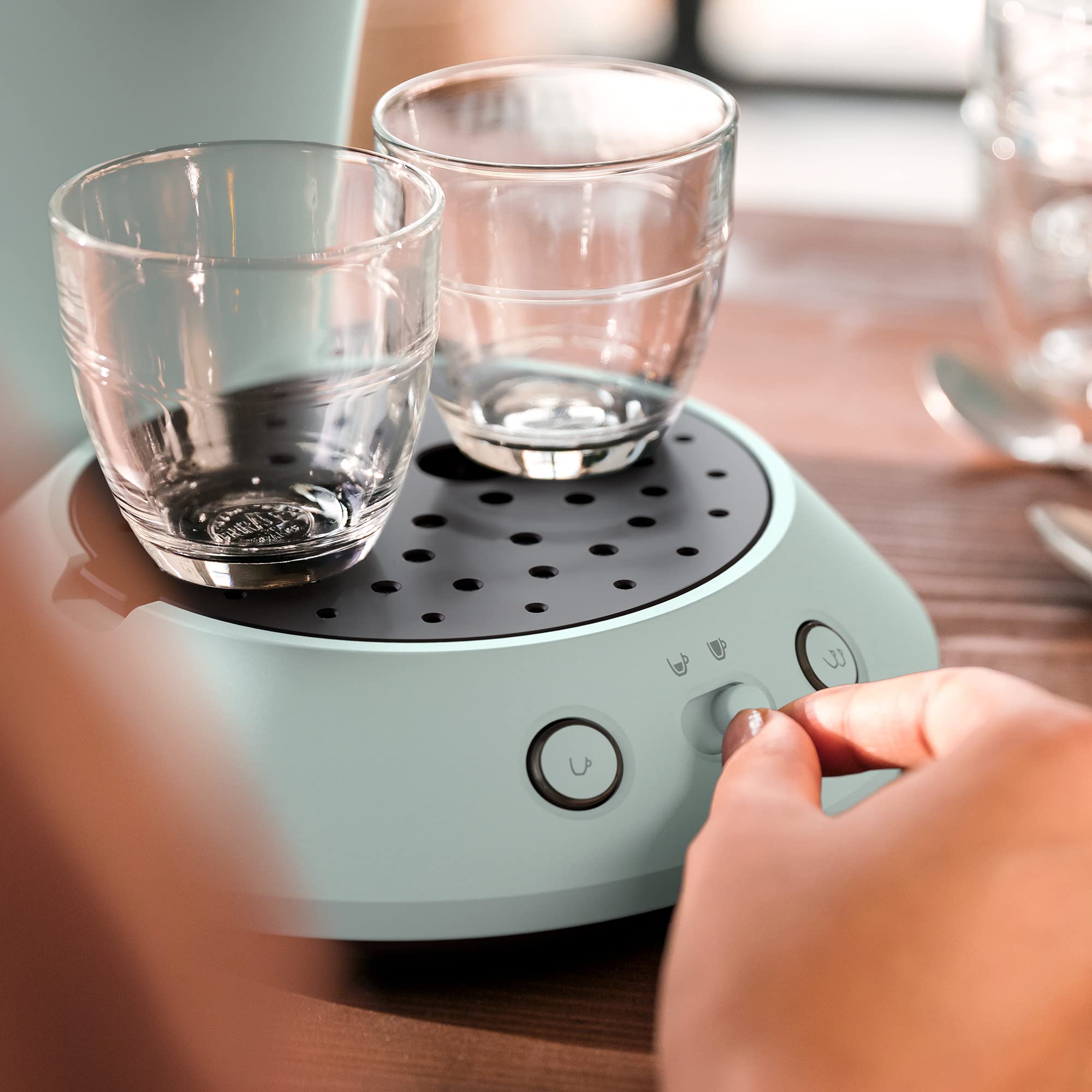 Senseo Original Plus CSA210/20 – Kaffeepadmaschine mit Coffee Boost, Kaffeestärkewahl, Mint
